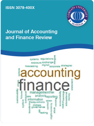 					View Vol. 2 No. 2 (2025): Journal of Accounting and Finance Review
				